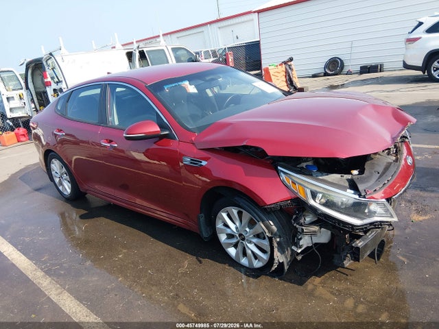 Продаж на аукціоні авто 2018 Kia Optima S, vin: 5XXGT4L31JG231024, номер лоту: 45749985