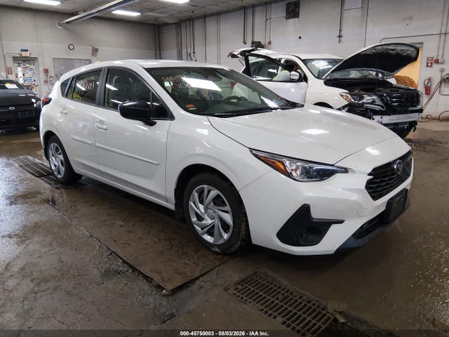 2024 Subaru Impreza Base 5-door მანქანა იყიდება აუქციონზე, vin: JF1GUABC4R8378780, აუქციონის ნომერი: 45750003