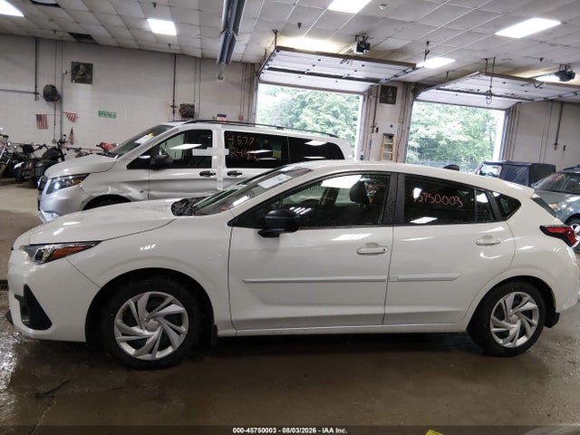 2024 Subaru Impreza Base 5-door მანქანა იყიდება აუქციონზე, vin: JF1GUABC4R8378780, აუქციონის ნომერი: 45750003