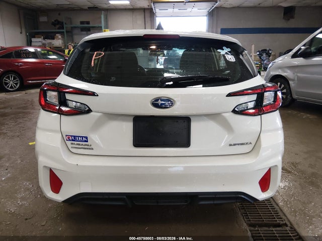 2024 Subaru Impreza Base 5-door მანქანა იყიდება აუქციონზე, vin: JF1GUABC4R8378780, აუქციონის ნომერი: 45750003