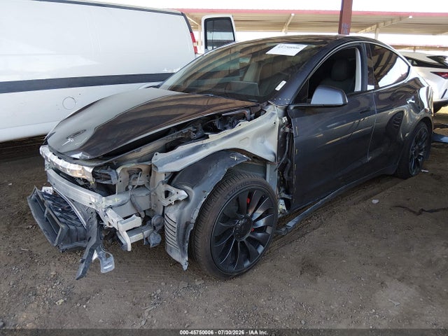 Auction sale of the 2023 Tesla Model Y Performance Dual Motor All-wheel Drive, vin: 7SAYGDEFXPF916587, lot number: 45750006