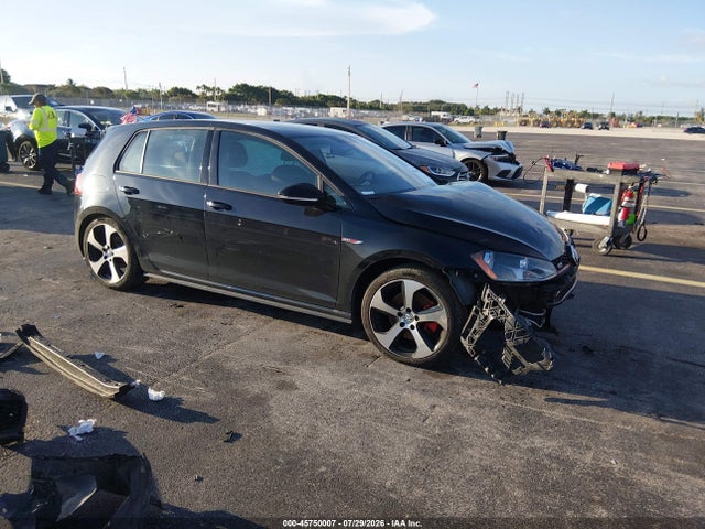 2017 Volkswagen Golf Gti S 4-door მანქანა იყიდება აუქციონზე, vin: 3VW4T7AU2HM003801, აუქციონის ნომერი: 45750007