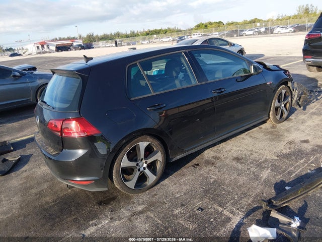 Продажа на аукционе авто 2017 Volkswagen Golf Gti S 4-door, vin: 3VW4T7AU2HM003801, номер лота: 45750007