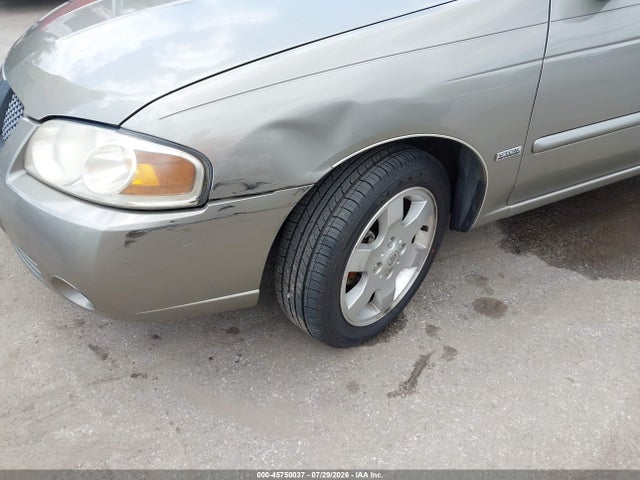 45750037 :رقم المزاد ، 3N1CB51D96L547725 vin ، 2006 Nissan Sentra 1.8s مزاد بيع