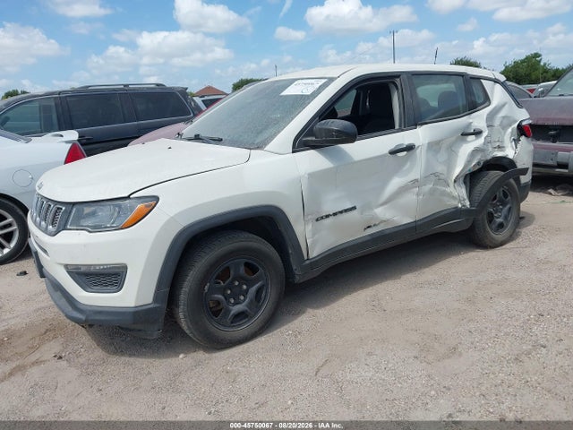 Aukcja sprzedaży 2018 Jeep Compass Sport Fwd, vin: 3C4NJCAB1JT328875, numer aukcji: 45750067