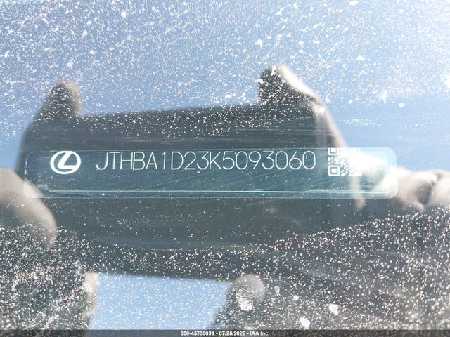 Lexus IS 300 2019 JTHBA1D23K5093060 Image 9