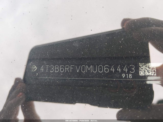 Продаж на аукціоні авто 2021 Toyota Rav4 Hybrid Xle Premium, vin: 4T3B6RFV0MU064443, номер лоту: 45750094