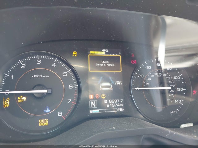 Продаж на аукціоні авто 2019 Subaru Crosstrek 2.0i Premium, vin: JF2GTAEC8KH201634, номер лоту: 45750123