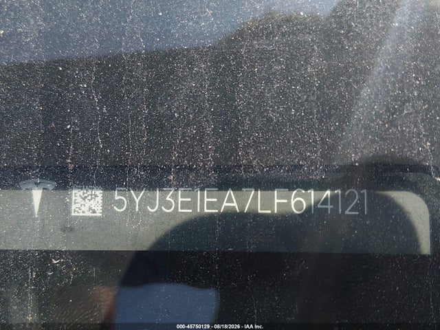 Продаж на аукціоні авто 2020 Tesla Model 3, vin: 5YJ3E1EA7LF614121, номер лоту: 45750129