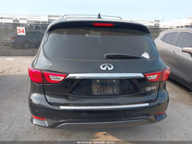 Продажа на аукционе авто 2017 Infiniti Qx60, vin: 5N1DL0MN7HC554592, номер лота: 45750135