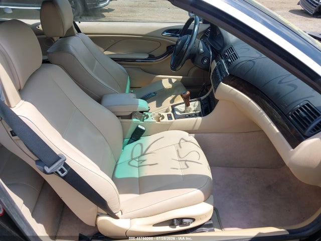 45750200 :رقم المزاد ، WBABS33412JY42424 vin ، 2002 Bmw 325ci مزاد بيع