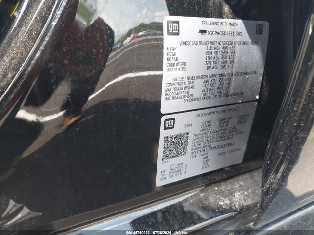 Продажа на аукционе авто 2025 Chevrolet Silverado 1500 2wd  Short Bed Lt, vin: 1GCPACED5SZ116883, номер лота: 45750233