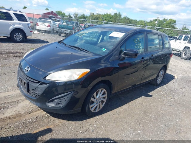 2012 Mazda Mazda5 Sport მანქანა იყიდება აუქციონზე, vin: JM1CW2BL6C0110554, აუქციონის ნომერი: 45750313