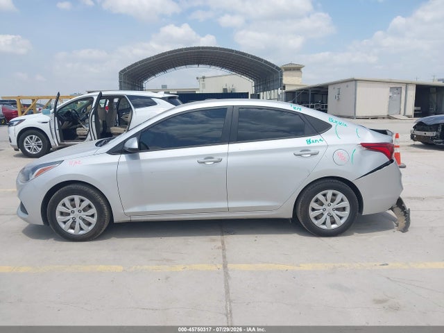 2022 Hyundai Accent Se მანქანა იყიდება აუქციონზე, vin: 3KPC24A69NE179686, აუქციონის ნომერი: 45750317