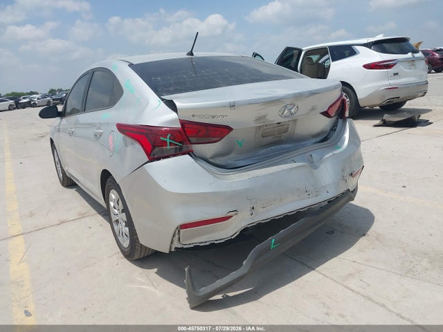 2022 Hyundai Accent Se მანქანა იყიდება აუქციონზე, vin: 3KPC24A69NE179686, აუქციონის ნომერი: 45750317