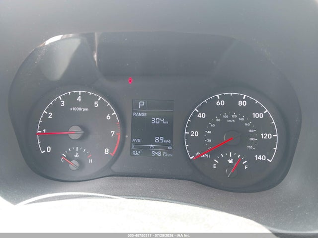 2022 Hyundai Accent Se მანქანა იყიდება აუქციონზე, vin: 3KPC24A69NE179686, აუქციონის ნომერი: 45750317