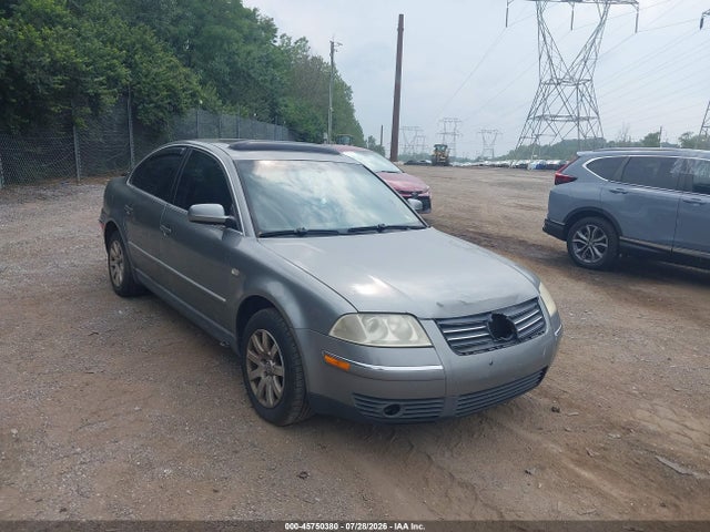 45750380 :رقم المزاد ، WVWPD63B02P292519 vin ، 2002 Volkswagen Passat Gls مزاد بيع