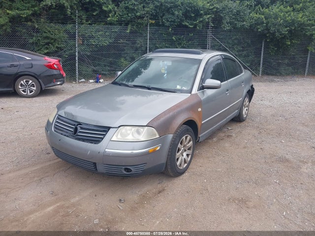 45750380 :رقم المزاد ، WVWPD63B02P292519 vin ، 2002 Volkswagen Passat Gls مزاد بيع