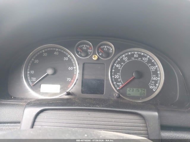 45750380 :رقم المزاد ، WVWPD63B02P292519 vin ، 2002 Volkswagen Passat Gls مزاد بيع