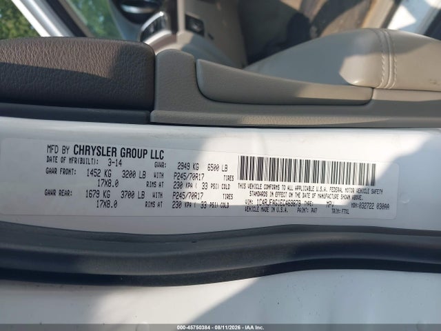 45750384 :رقم المزاد ، 1C4RJFAG4DC583633 vin ، 2013 Jeep Grand Cherokee Laredo مزاد بيع
