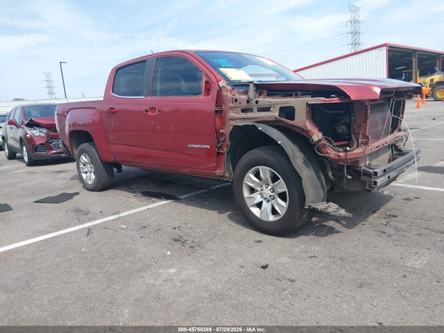 2016 Gmc Canyon 2wd Sle მანქანა იყიდება აუქციონზე, vin: 1GTG5CE39G1151153, აუქციონის ნომერი: 45750389