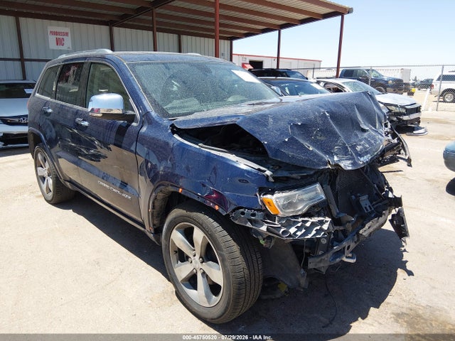 45750520 :رقم المزاد ، 1C4RJECGXGC472998 vin ، 2016 Jeep Grand Cherokee Overland مزاد بيع