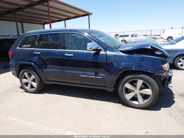 45750520 :رقم المزاد ، 1C4RJECGXGC472998 vin ، 2016 Jeep Grand Cherokee Overland مزاد بيع