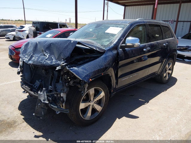 45750520 :رقم المزاد ، 1C4RJECGXGC472998 vin ، 2016 Jeep Grand Cherokee Overland مزاد بيع