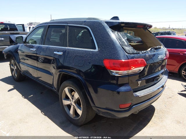 45750520 :رقم المزاد ، 1C4RJECGXGC472998 vin ، 2016 Jeep Grand Cherokee Overland مزاد بيع