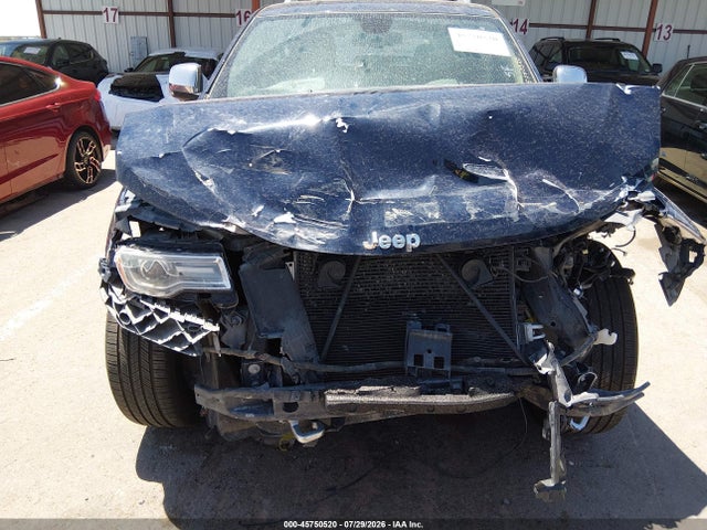 45750520 :رقم المزاد ، 1C4RJECGXGC472998 vin ، 2016 Jeep Grand Cherokee Overland مزاد بيع