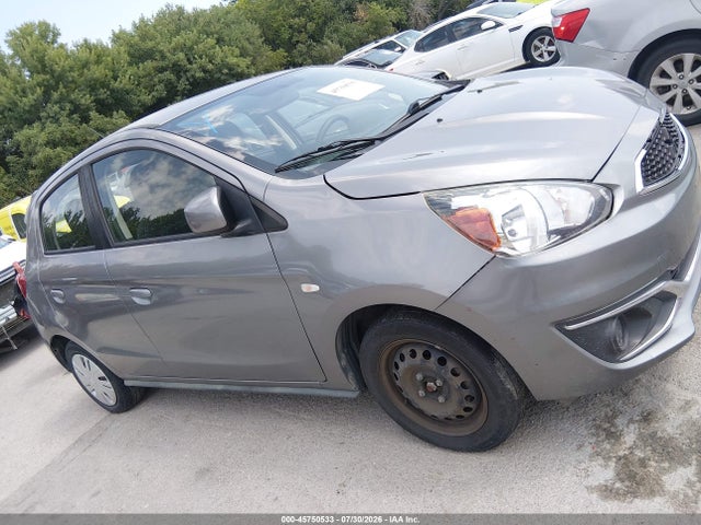 45750533 :رقم المزاد ، ML32A3HJ1JH005749 vin ، 2018 Mitsubishi Mirage Es مزاد بيع