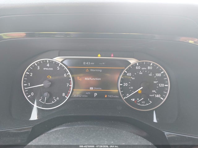 45750588 :رقم المزاد ، 5N1DR3BC3RC201690 vin ، 2024 Nissan Pathfinder Sv 4wd مزاد بيع