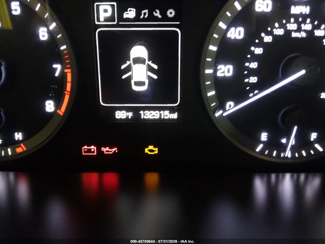 2015 Hyundai Sonata Se მანქანა იყიდება აუქციონზე, vin: 5NPE24AFXFH004417, აუქციონის ნომერი: 45750644