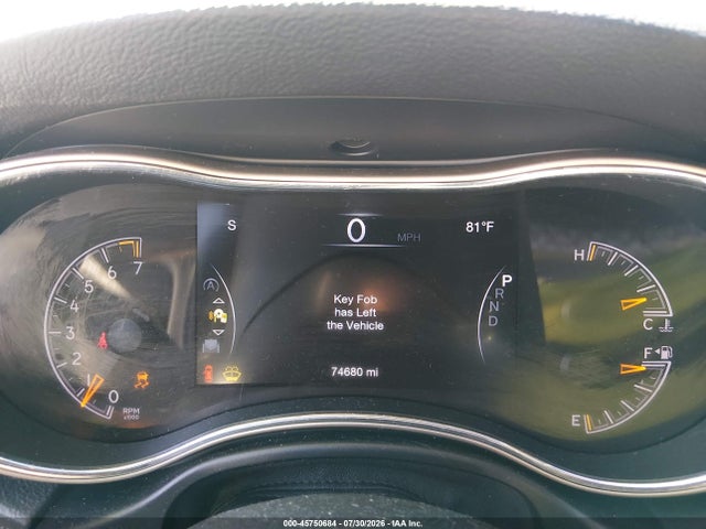 45750684 :رقم المزاد ، 1C4RJFBG5GC456909 vin ، 2016 Jeep Grand Cherokee Limited مزاد بيع