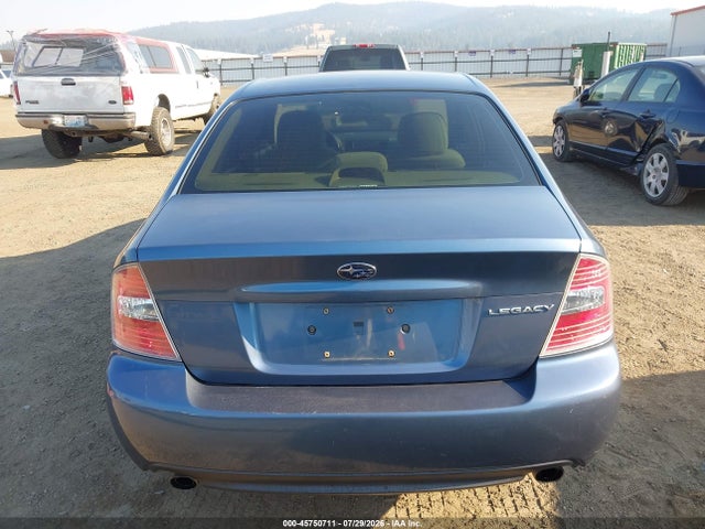 Продаж на аукціоні авто 2006 Subaru Legacy 2.5i/2.5i Limited, vin: 4S3BL626867210432, номер лоту: 45750711