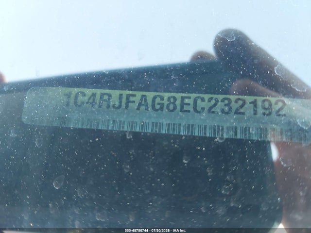 45750744 :رقم المزاد ، 1C4RJFAG8EC232192 vin ، 2014 Jeep Grand Cherokee Laredo مزاد بيع