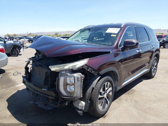45750750 :رقم المزاد ، KM8R2DHE6LU027589 vin ، 2020 Hyundai Palisade Sel مزاد بيع