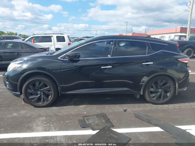 45750765 :رقم المزاد ، 5N1AZ2MH3JN134135 vin ، 2018 Nissan Murano Sl مزاد بيع