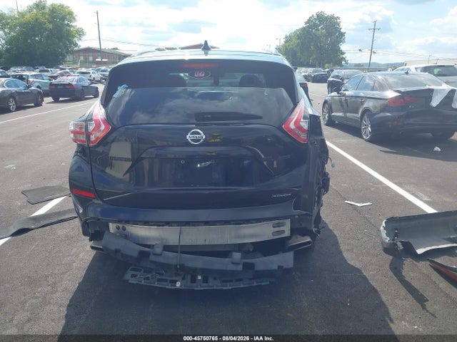 45750765 :رقم المزاد ، 5N1AZ2MH3JN134135 vin ، 2018 Nissan Murano Sl مزاد بيع