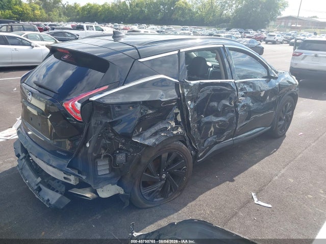 45750765 :رقم المزاد ، 5N1AZ2MH3JN134135 vin ، 2018 Nissan Murano Sl مزاد بيع