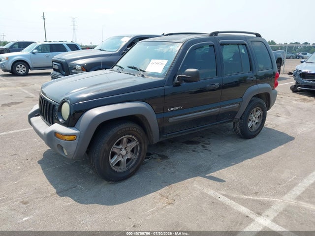 45750786 :رقم المزاد ، 1J8GL48K94W318875 vin ، 2004 Jeep Liberty Sport مزاد بيع