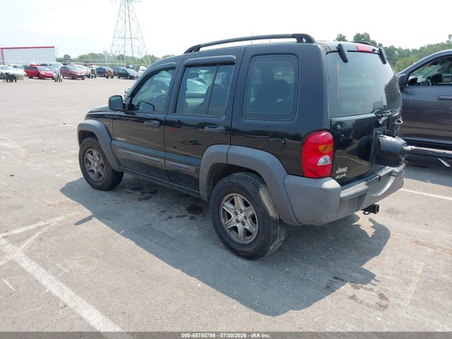 45750786 :رقم المزاد ، 1J8GL48K94W318875 vin ، 2004 Jeep Liberty Sport مزاد بيع