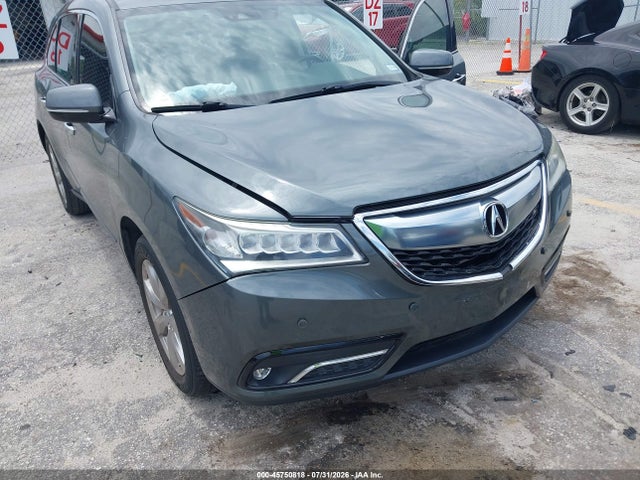 Продаж на аукціоні авто 2016 Acura Mdx, vin: 5FRYD4H94GB028797, номер лоту: 45750818