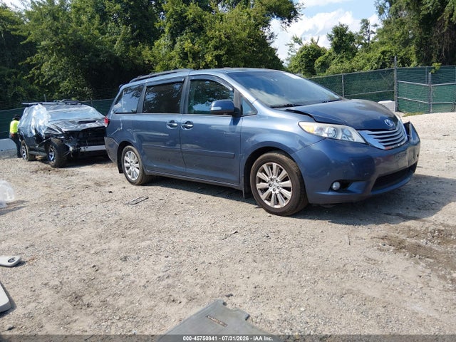 Продаж на аукціоні авто 2014 Toyota Sienna Limited 7 Passenger, vin: 5TDDK3DC0ES071463, номер лоту: 45750841