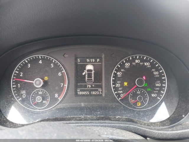 2013 Volkswagen Passat 2.5l Se მანქანა იყიდება აუქციონზე, vin: 1VWBP7A35DC082993, აუქციონის ნომერი: 45750850