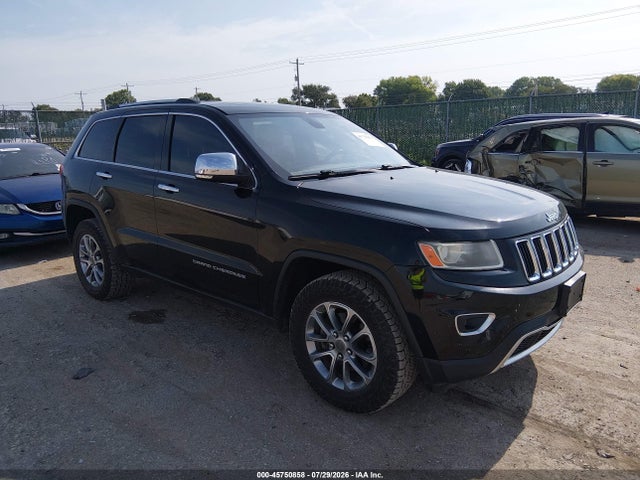 Продажа на аукционе авто 2015 Jeep Grand Cherokee Limited, vin: 1C4RJFBG0FC747736, номер лота: 45750858