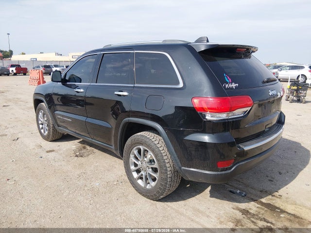 Продажа на аукционе авто 2015 Jeep Grand Cherokee Limited, vin: 1C4RJFBG0FC747736, номер лота: 45750858
