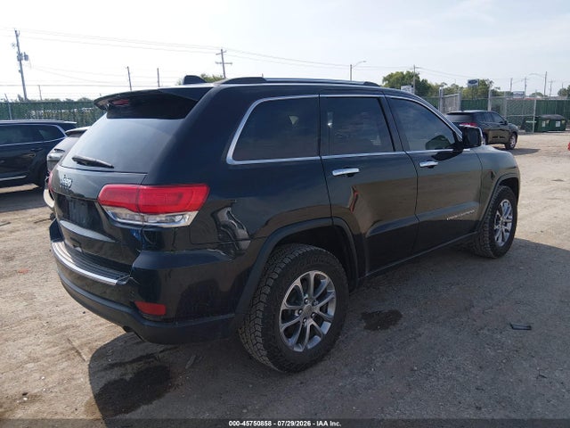 Продажа на аукционе авто 2015 Jeep Grand Cherokee Limited, vin: 1C4RJFBG0FC747736, номер лота: 45750858