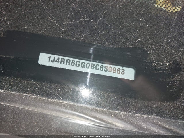 Продажа на аукционе авто 2011 Jeep Grand Cherokee Overland, vin: 1J4RR6GG0BC639963, номер лота: 45750888