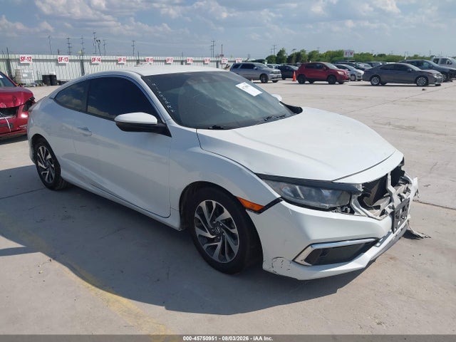45750951 :رقم المزاد ، 2HGFC4B62LH300943 vin ، 2020 Honda Civic Lx مزاد بيع